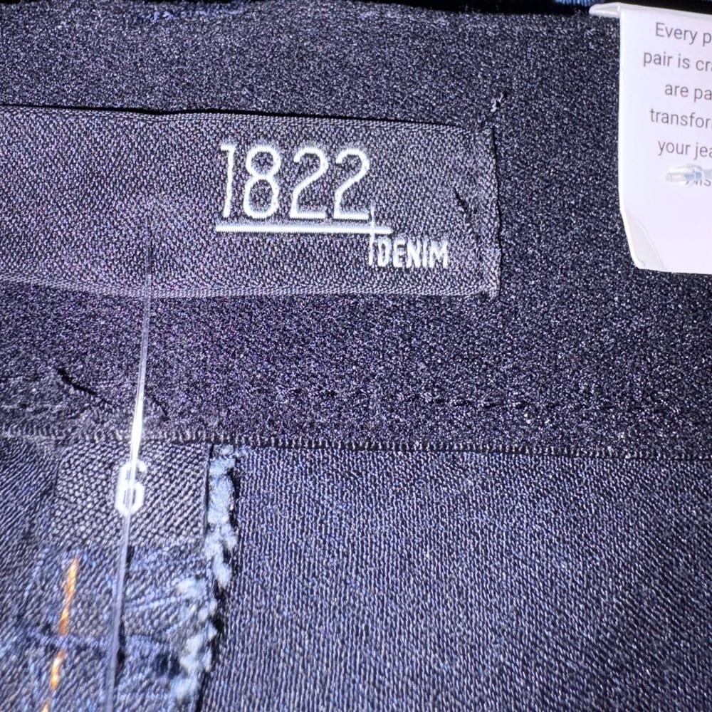 1822 Denim Silk Denim Flare - Picture 6 of 8